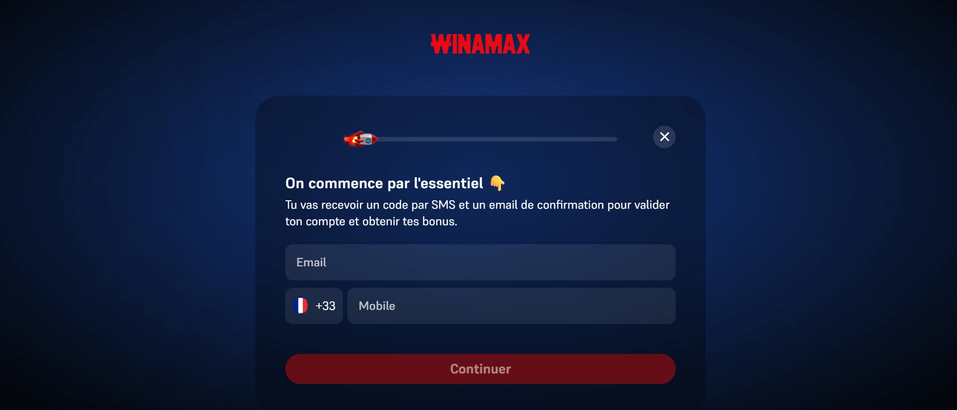 Winamax gambling site